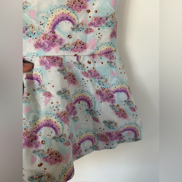 Small Shop Girls Rainbow Dress - Picture 2 of 7